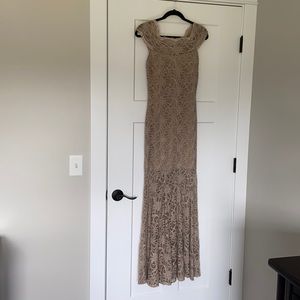 Beautiful gold gown. Like new!